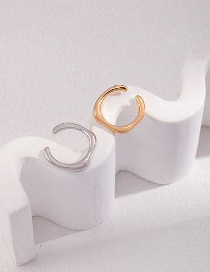 Flat surface ring